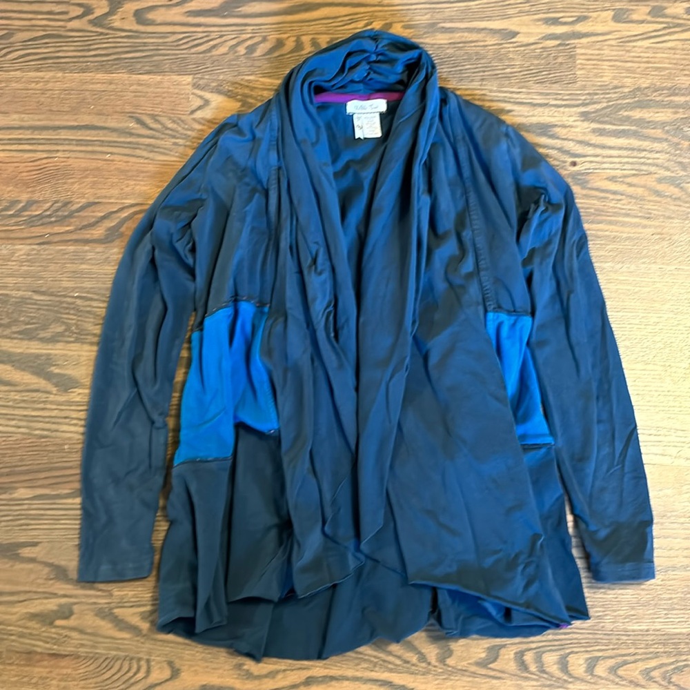 Matilda Jane Blue Cardigan Sweater womens S